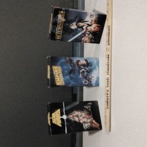 Vintage Red Fox Video Star Wars Trilogy VHS Set